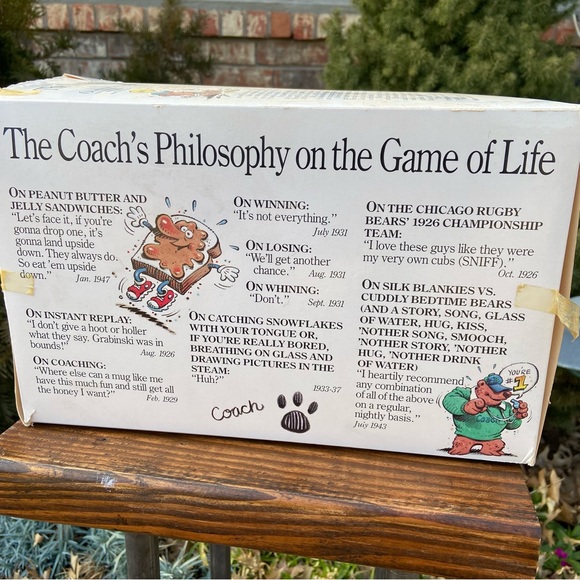 Like New - Vintage 1991 Lands' End Rugby  Coach Bear - Picture 7 of 15